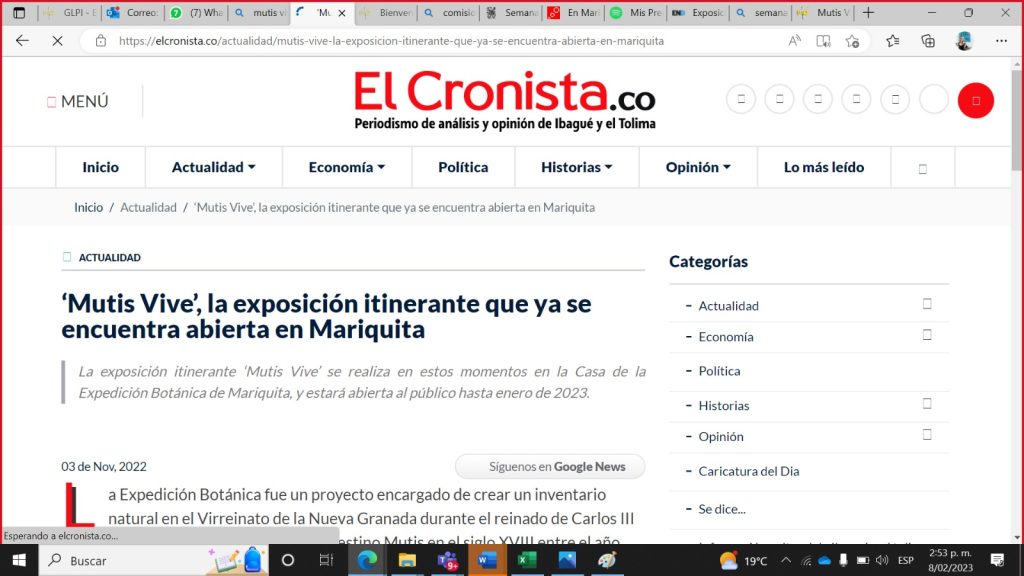 el cronista